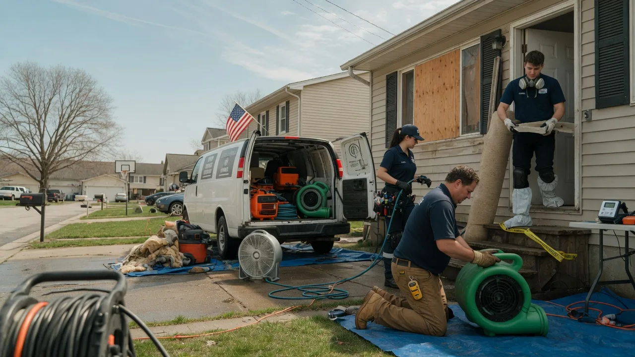 Water Damage Restoration in Riverdale, ND near me